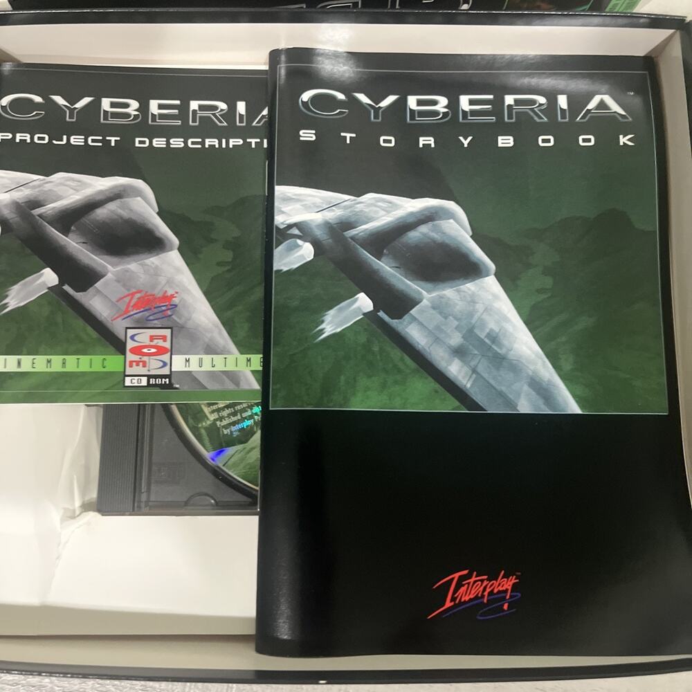 Interplay/Xatrix Entertainment - Cyberia (PC, 1994) CD vintage PC Game w/ box - Picture 5 of 5